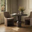 Round Marble Pedestal Dining Table