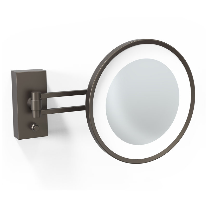 Spiegel Metal Wall Mirror, Dark Bronze