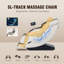 Fauteuil massant MassaMAX MD906, fauteuil inclinable à gravité zéro, massage Shiatsu Yoga Stretch SL, airbags corps complet, massage des pieds et des mollets