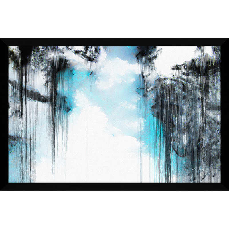«Heal Me O Lord. «Jeremiah 17:14», reproduction d'impression sur toile, H 33,5 po x l 49,5 po x P 1 po, Cadre noir
