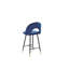Aubin Upholstered Counter Stool with Metal Frame-1260966419
