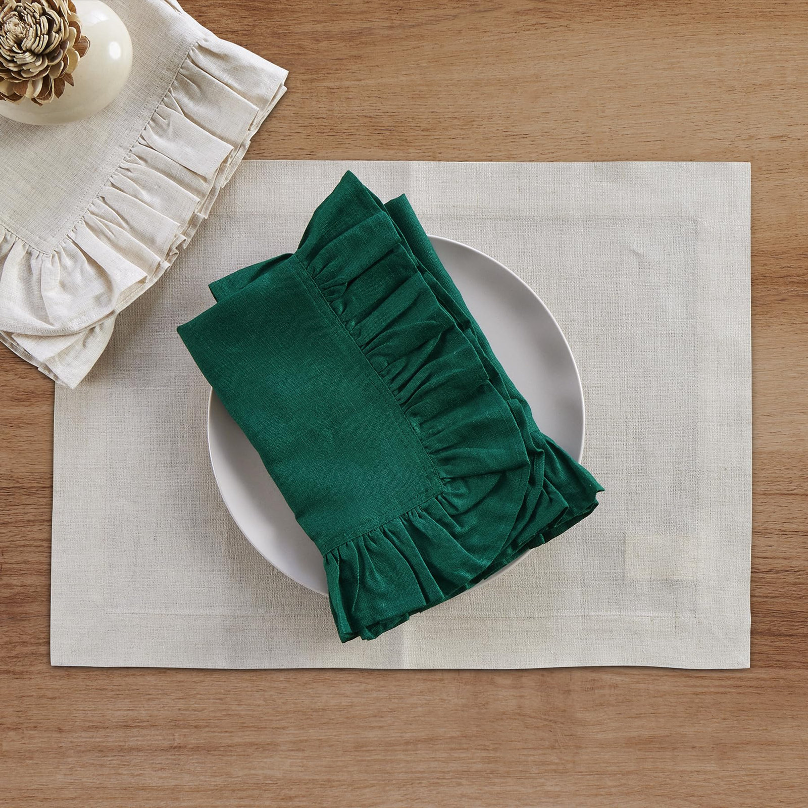 100% Linen Napkin, Rainforest
