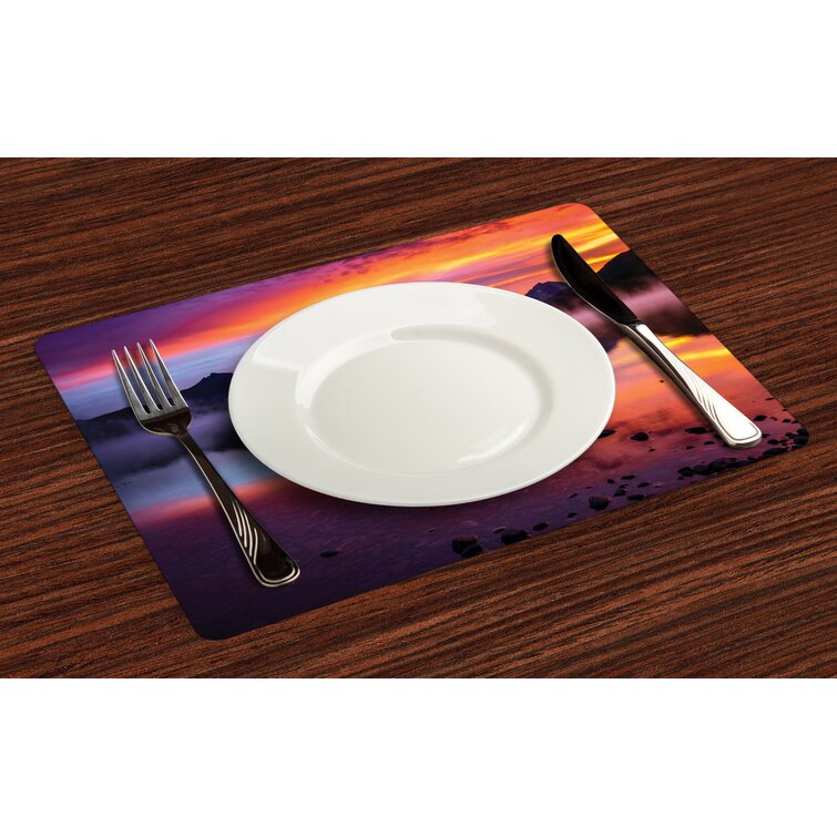 Bless international Polyester Animals/Nature Rectangle Placemat ...