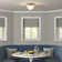 Durant Glass Semi Flush Mount
