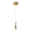 Eclectic 1 Light LED Crystal Pendant