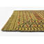 Tapis de zone en laine 4 pi x 6 po one-of-kind à la main noué la new age Warminster