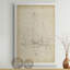Plan de voilier IV - reproduction sur toile-686220665-684211035