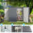 Lockable Galvanised  Bike Shed
