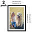 2 Pack of Picture Frames with Mat - Plexiglass Cover-101210531-101177766