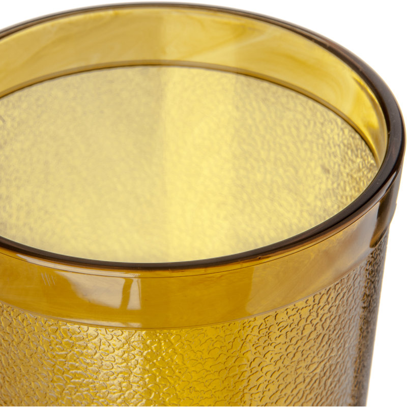 Verre à boire en plastique San Blend, 72, Ambre, 16 oz