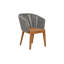 Ensemble de chaises d'extérieur en corde et teck Chalfield (ensemble de 2)-1808783816