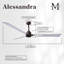 Ventilateur de plafond Alessandra 72-63956939-9636487