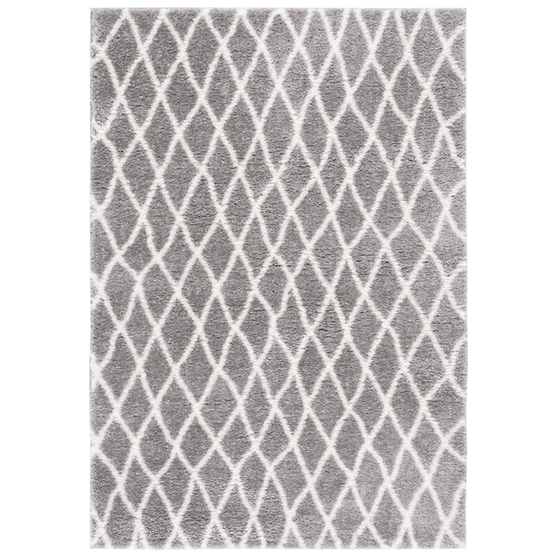 Tahoe Shag Performance Geometric Rug, Rectangle 6'7" x 8'7"