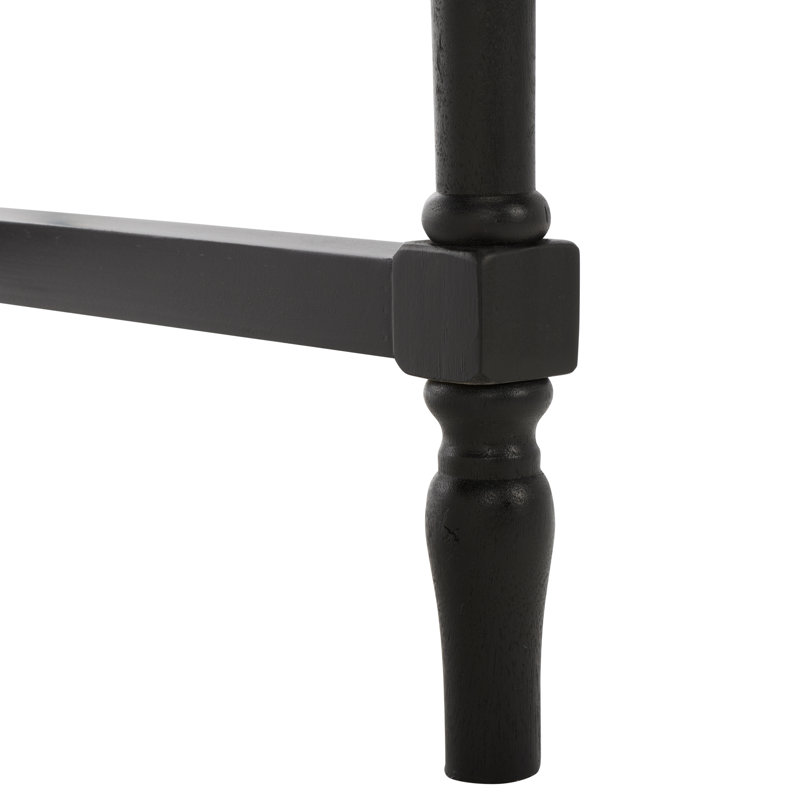 Haven Wood Writing Desk, Black