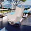 Chaise suspendue beige Pillow