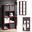 Bhaven 143cm H x 72cm W Cube Bookcase-70865211