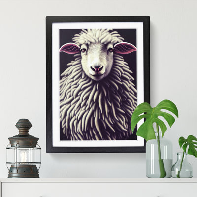 Sheep Vol.4 - Single Picture Frame Painting
