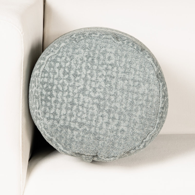 Panza Accent Pillow, Blue, Bolster 8"H x 21"W