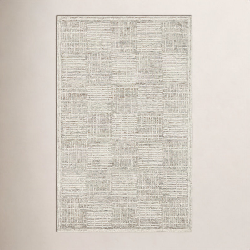 Dowell Wool Area Rug, Rectangle 9'3" x 13'
