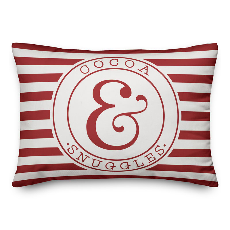  Coussin Cocoa and Snuggles, Housse de coussin seulement - Insert