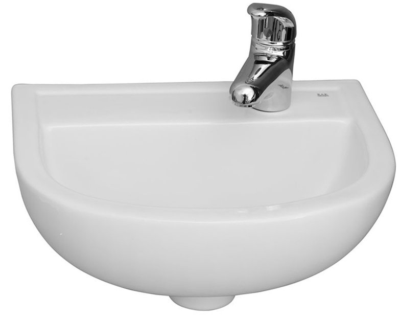 Barclay 11.88'' White Vitreous China Rectangular Bathroom Sink with Overflow