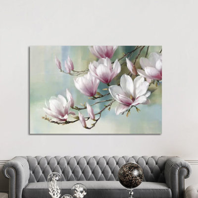" Magnolia Morning " by Rogier Daniels Painting Print