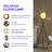 Romantas 65'' Torchiere Floor Lamp-1508278178