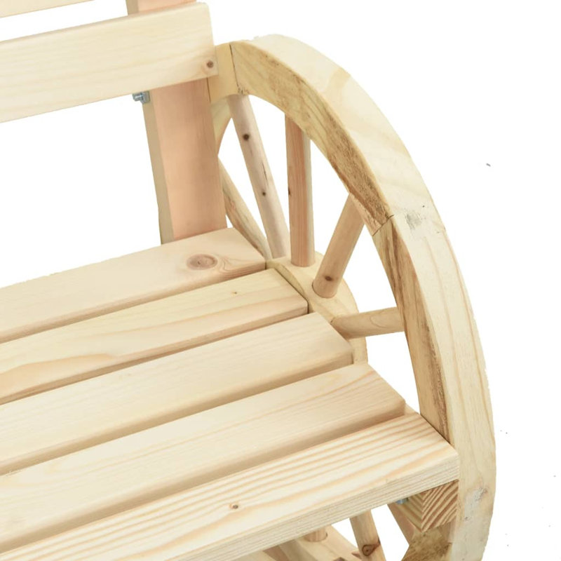 Alpen Home 3 Piece Garden Lounge Set Solid Wood Fir