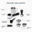 Dedica Duo Manual Coffee Machine White-115310594
