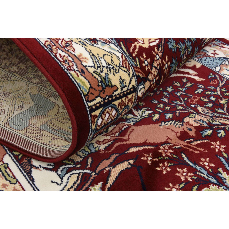 Tapis traditionnel Kelayeh couleur Sienna
