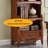 European style solid wood storage cabinet-2067974368