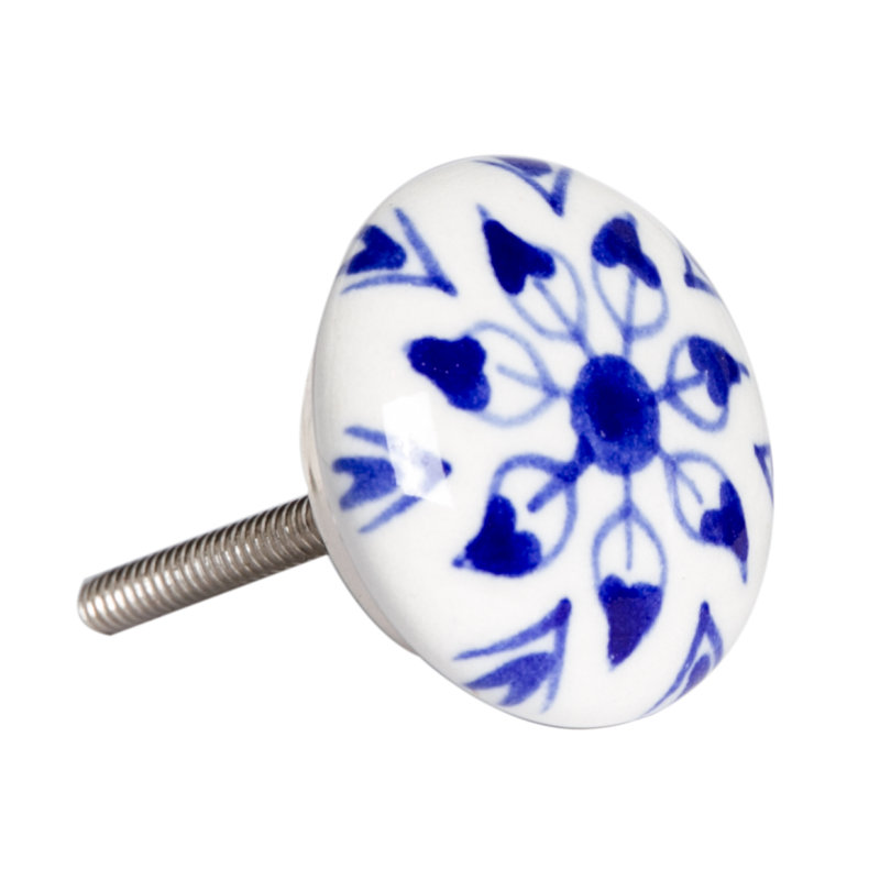 Handpainted 1 1/2" Diameter Round Knob Multipack