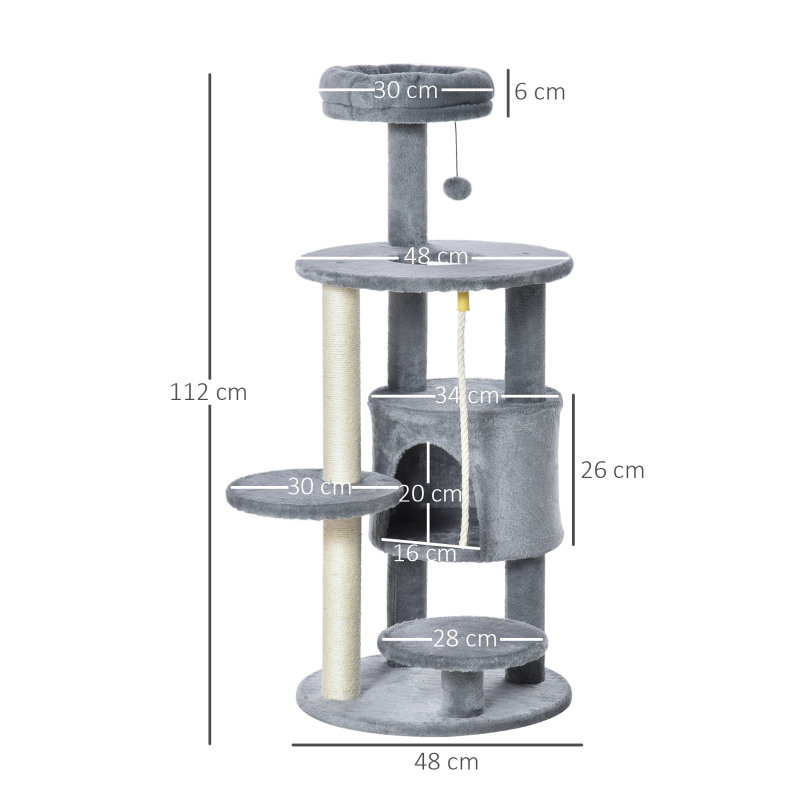 112cm H Cat Tree