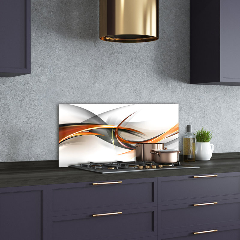 Bevery 50cm W x 100cm L Glass Peel and Stick Panel