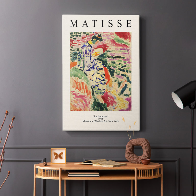 Matisse CC III, reproduction d'art encadrée - Cavas, H 60 po x l 40 po