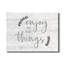 Enjoy the Little Things - Reproduction d'art textuel sur toile tendue-479800650