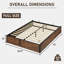 Base de lit plateforme avec rangement Lift Up-16205110-16205065