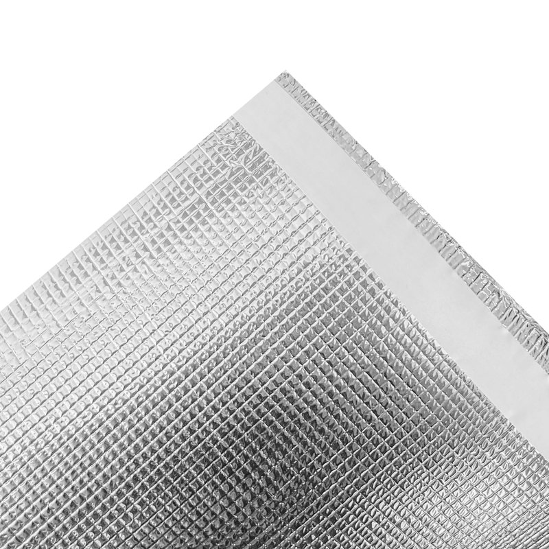 Rouleau de sous-couche en mousse EVA argentée de 2 mm Dekorman pour bois franc stratifié et planchers d'ingénierie (200 pieds carrés / rouleau)