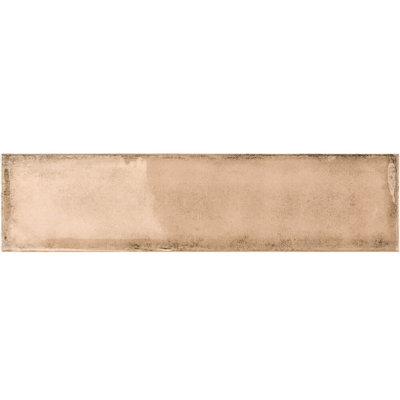 Carreau de mur en céramique polie de style métro 3 po x 12 po (5,38 pieds carrés / caisse) Chateau