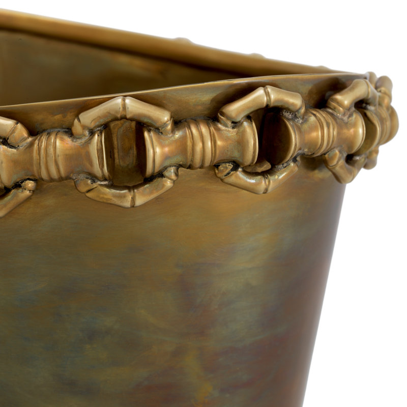 Clementine Brass Wine Cooler