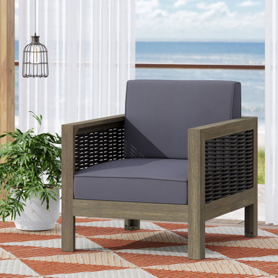 Oxly Acacia Outdoor Lounge Chair