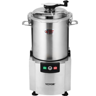 Food Processor Vegetable Chopper 19 Quart Food-Grade Stainless Steel Blender