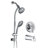 Drill-Free Dual Shower Head Spa System-110680026