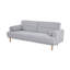 Nuvah Fabric Click-Clark 3-Seater Sofa Bed-634231843