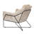 Recie Lounge Chair With Toughened Iron Frame-153846230