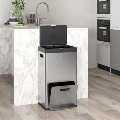 Stainless Steel Kitchen Trash Can