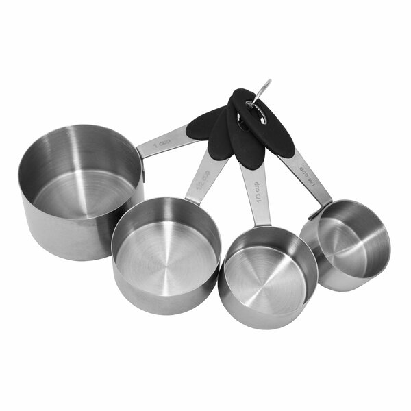 Oneida® Stainless Steel 4pc Measuring Cup Set 