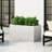Outdoor Large Square Mgo Planter-1028846549