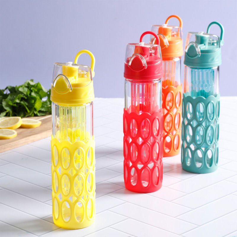 Bouteille de 20 oz à eau arc-en-ciel