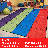 KidCarpet Blocks Seating Classroom Rug Multi with 24 Squares, 7'6" x 12' Rectangle Educational Carpet for Home or School Learning Area | Area Rug for Kids Bedroom or Playroom-15396048